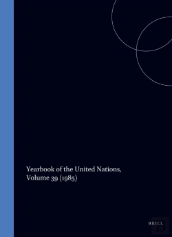 Bertrand.pt - Yearbook Of The United Nations, Volume 39 (1985)