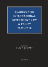 Yearbook On International Investment Law & Policy 2009-2010