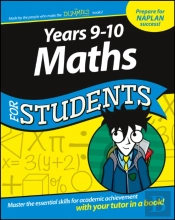 Years 9-10 Maths For Students Dummies Education Series