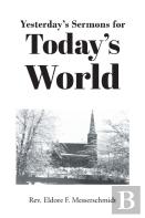 Yesterday'S Sermons For Today'S World