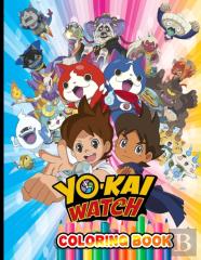 Yo-Kai Watch Coloring Book