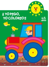 ¡Yo Pego, Yo Coloreo! 4-5 Años