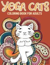 Yoga Cat Coloring Book