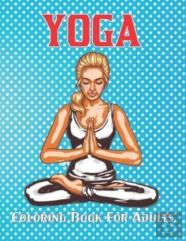 Yoga Coloring Book For Adults