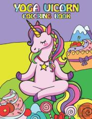 Yoga Unicorn Coloring Book