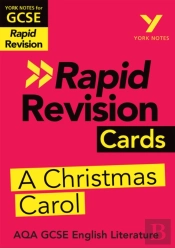 York Notes Rapid Aqa Gcse (Revision Cards) A Christmas Carol - For 2026, 2027 Exams