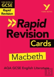 York Notes Rapid Aqa Gcse (Revision Cards) Macbeth - For 2026, 2027 Exams