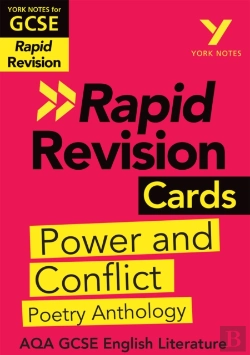 Bertrand.pt - York Notes Rapid Aqa Gcse (Revision Cards) Power And Conflict Poetry Anthology - For 2026, 2027 Exams