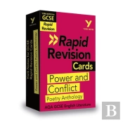 York Notes Rapid Aqa Gcse (Revision Cards) Power And Conflict Poetry Anthology - For 2026, 2027 Exams