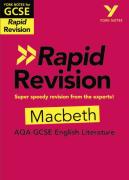 York Notes Rapid Aqa Gcse (Revision Guide) Macbeth - For 2026, 2027 Exams