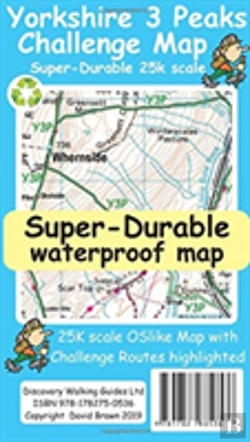 Bertrand.pt - Yorkshire 3 Peaks Challenge Map