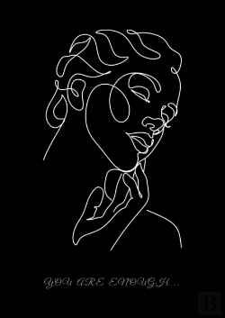 Bertrand.pt - You Are Enough Black