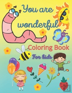 Bertrand.pt - You Are Wonderful Coloring Book For Kids