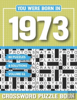 Bertrand.pt - You Were Born In 1973 Crossword Puzzle Book