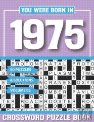 You Were Born In 1975 Crossword Puzzle Book
