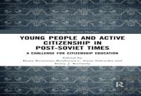 Young People And Active Citizenship In Post-Soviet Times