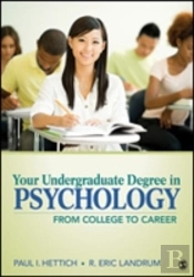 Your Undergraduate Degree In Psychology