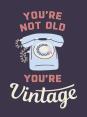 You'Re Not Old, You'Re Vintage