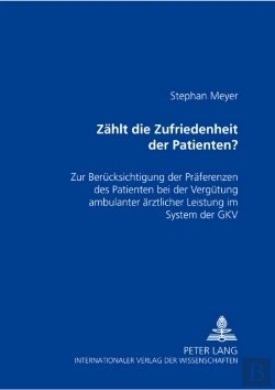 Bertrand.pt - Zaehlt Die Zufriedenheit Des Patienten?