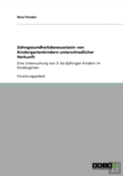 Bertrand.pt - Zahngesundheitsbewusstsein Von Kindergartenkindern Unterschiedlicher Herkunft