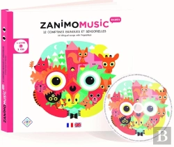 Bertrand.pt - Zanimomusic : Zanimomusic Babies : 12 Comptines Bilingues Et Sensorielles /12 Bilingual Songs With Fingerplays  (Fr/Eng)