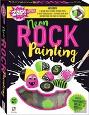 Zap! Extra Neon Rock Painting
