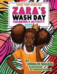 Zara'S Wash Day Coloring & Activity Book