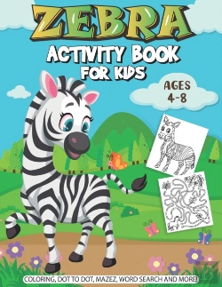 Bertrand.pt - Zebra Activity Book For Kids