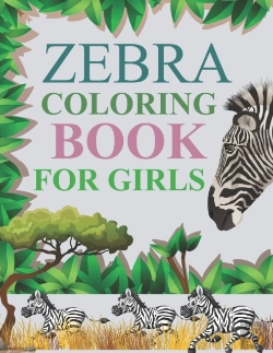 Bertrand.pt - Zebra Coloring Book For Girls