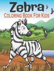 Zebra Coloring Book For Kids