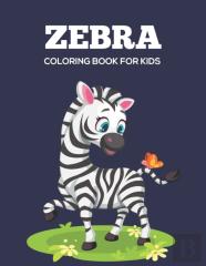 Zebra Coloring Book For Kids