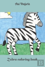 Zebra Coloring Drawing Book