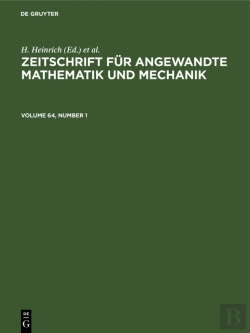 Bertrand.pt - Zeitschrift Für Angewandte Mathematik Und Mechanik. Volume 64, Number 1