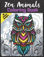 Zen Animals Coloring Book