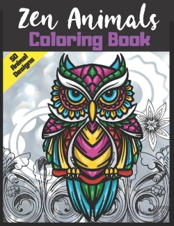 Bertrand.pt - Zen Animals Coloring Book