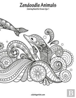 Bertrand.pt - Zendoodle Animals Coloring Book For Grown-Ups 1