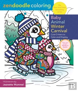 Bertrand.pt - Zendoodle Coloring: Baby Animal Winter Carnival