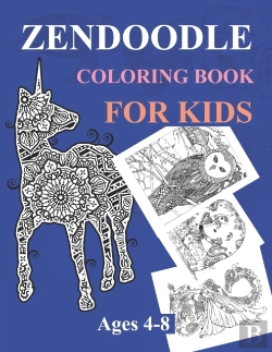 Bertrand.pt - Zendoodle Coloring Book For Kids Ages 4-8