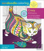 Zendoodle Coloring: Crazy Kittens