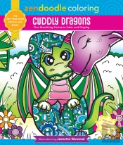 Zendoodle Coloring: Cuddly Dragons