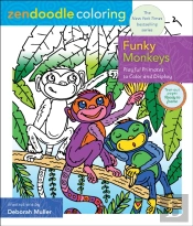 Zendoodle Coloring: Funky Monkeys