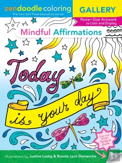 Bertrand.pt - Zendoodle Coloring Gallery: Mindful Affirmations