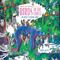 Bertrand.pt - Zendoodle Coloring Presents: Birds In The Forest