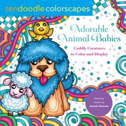Bertrand.pt - Zendoodle Colorscapes: Adorable Animal Babies