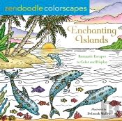 Zendoodle Colorscapes: Enchanting Islands