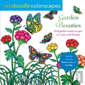 Zendoodle Colorscapes: Garden Beauties