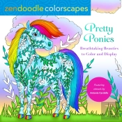 Zendoodle Colorscapes: Pretty Ponies