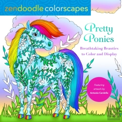 Bertrand.pt - Zendoodle Colorscapes: Pretty Ponies