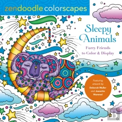 Bertrand.pt - Zendoodle Colorscapes: Sleepy Animals