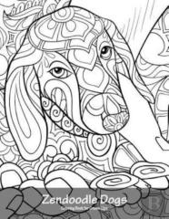 Zendoodle Dogs Coloring Book For Grown-Ups 1